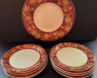 Crate and Barrel JAM Ceramica dish set made in Italy