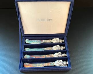Nordstrom Snowmen cheese knives