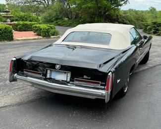 1976 Cadillac El Dorado Convertible with only 14,000 original miles