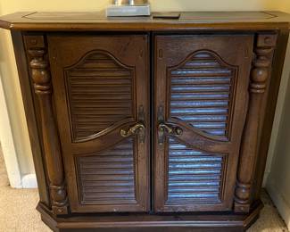 Vintage storage cabinet