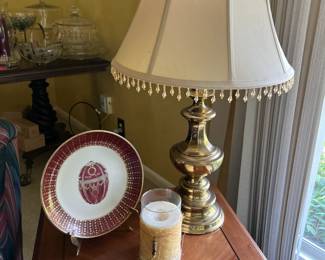 Brass lamp