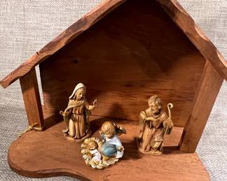 Fontanini wood nativity
