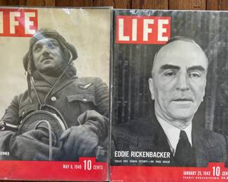 Vintage LIFE magazines