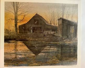 Dogwood Arts Festival print signed and numbered by Xavier Ironside