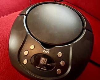 Onn Portable CD Radio Boombox