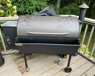 Traegar gas smoker