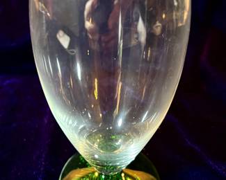 Mikasa "Season's Glow" wineglasses