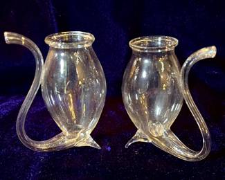 Hand blown port sippers