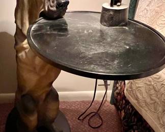 Sir Hawthorne Basset Hound Dog Table From The Bombay Company