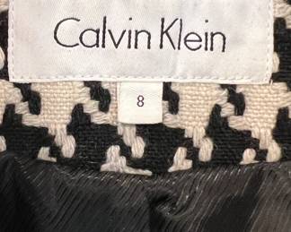 Calvin Klein Houndstooth Coat