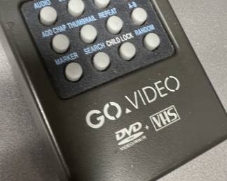 Go Video VHS and DVD Player