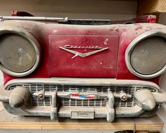 1980's Randix '57 Chevy portable AM/FM cassette player