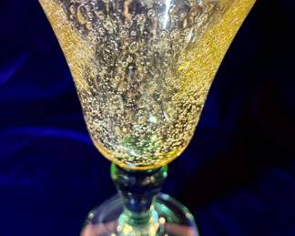 Vintage Water Goblet