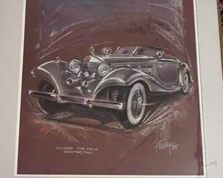 Mercedes Type 500 K Roadster 1936 by Jorge Ferreyra-Basso