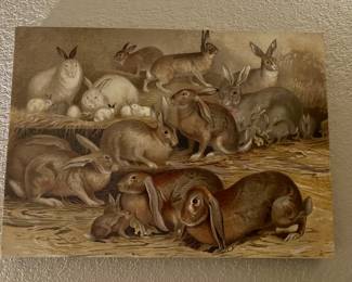 Rabbit Wall Decor
