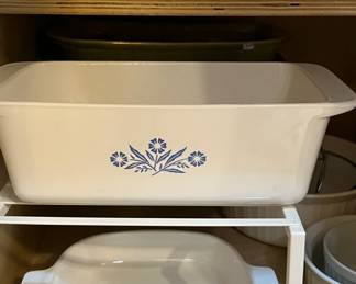 Blue Cornflower By Corning Ware