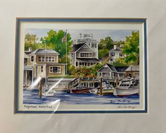 Edgartown, Water front by Renee MacMurray