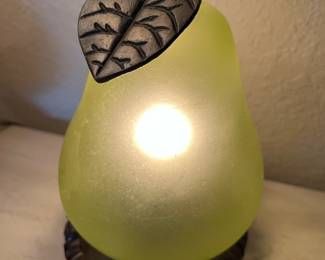 Pear Accent Lamp