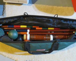 Croquet Set with case