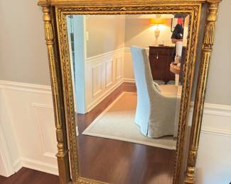 Antique mirror, large