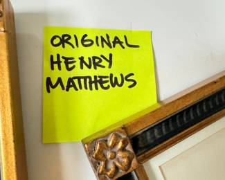 Original Henry Matthews