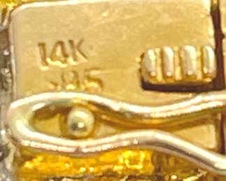 7 Inch Double Strand Pearl Bracelet - Cultured Pearls - Approximately 7 MM with Diamond Clasp featuring Approximately .4 Carats of Diamonds