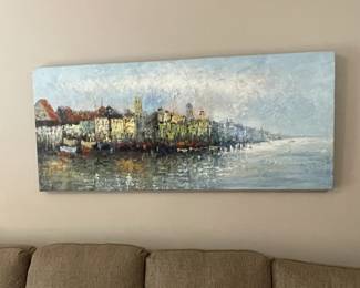 Nice City Scene Painting