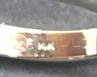 14Kt White Gold Ring with Larger Center Diamond & Dual Outer Rows of Diamonds - Approximately 2.45 Carats Total Weight