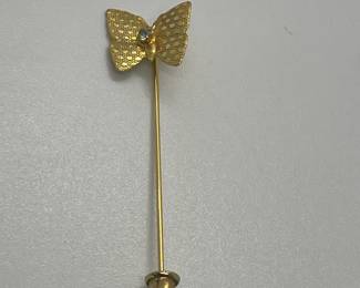 Vintage Butterfly Stick Pin