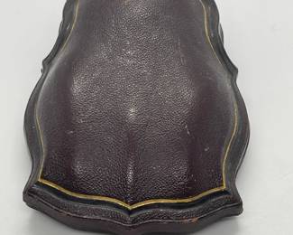 There is Rare and Then There is RARE - This is a Victorian Mourning Jewelry Suite in 14Kt Gold With Ram’s Head Decorations in the Victorian Etruscan Revival Style.  The Box Has The Original Sticker and is Attributed to the Famed Joseph Mayer and Indicates His Jewelry Store at 68 Lord Street Liverpool.  Created Approximately 1865, it is a Testament to His Legacy and Life-long Collections of Archeology.  Search 31890M on Bentley & Skinner's of London's Website for a Similar Set.