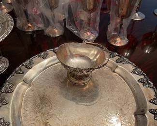 Lots of Silverplate Pieces and Sterling Pieces