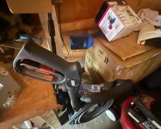 Power Washer & Push Lawn Mower