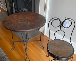 Child's Chair and Table