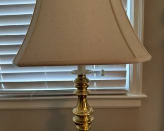 Set of 2 Brass Lamps
