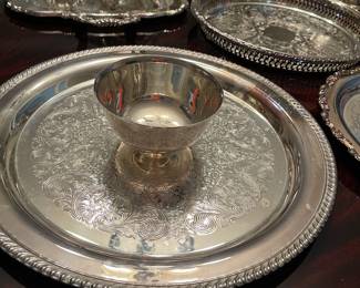 Lots of Silverplate Pieces and Sterling Pieces