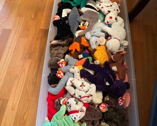 Bin Full of Beanie Babies