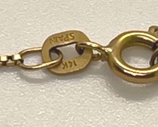 14 Kt Gold Chain - Spain