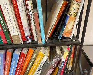 Large Selection of Cookbooks and Cooking-themed Books/Magazines