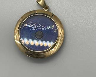 This Sale Will Feature a Selection of Victorian Morning Jewelry - This Piece is a Black Onyx and Single Seed Pearl Mourning Pendant