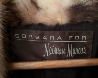 German Sable ? Full Length Fur by Sorbara made for Neiman-Marcus