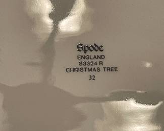 Spode Christmas Tree Serving Set