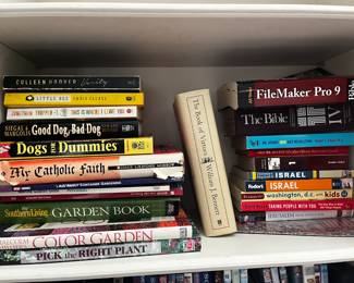 Vintage Encyclopedia Set and Lots of Books