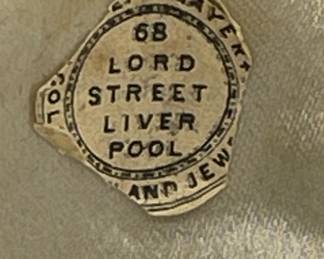 There is Rare and Then There is RARE - This is a Victorian Mourning Jewelry Suite in 14Kt Gold With Ram’s Head Decorations in the Victorian Etruscan Revival Style.  The Box Has The Original Sticker and is Attributed to the Famed Joseph Mayer and Indicates His Jewelry Store at 68 Lord Street Liverpool.  Created Approximately 1865, it is a Testament to His Legacy and Life-long Collections of Archeology.  Search 31890M on Bentley & Skinner's of London's Website for a Similar Set.