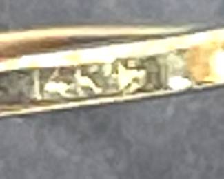 14 Kt Yellow Gold & Diamond Earrings - Approximately 0.8 Carat Total Weight