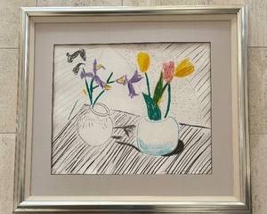 "White Porcelain" Limited Edition Framed Print by David Hockney