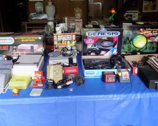 Vintage Video Game Consoles