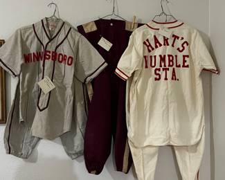 1930’s Vintage Baseball Uniforms 