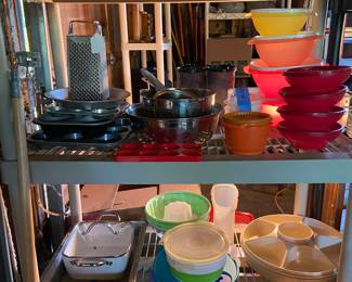 Tupperware, Pots and Pans, Grater