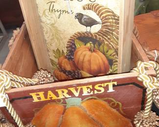 Wood Box & Wood Tray