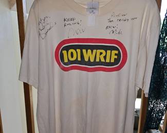 Autographed WRIF T-Shirt